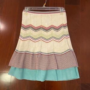 AUTHENTIC Missoni zigzag skirt size small